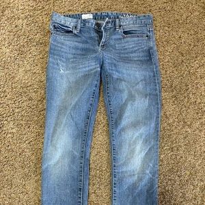 Gap real straight jeans size 27s